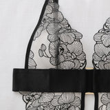 Sexy One Piece Bodysuit Lace Hollow Out Jumpsuit Women Erotic Lingerie