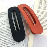 Fashion Matte Flat Hair Clips Duck Billed Clips  Accessories Matte Hairpins Hairgrips Bangs Barrettes Girls Hair Accessories