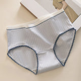2026 Sweat Sports Thongs Womens Cotton Sweat Hipster Stretch Breathable Underpants Women Bikinis Panties трусы женские 부부생활 속옷