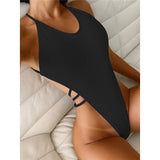 S- XL Extreme Mini Micro Thong Strappy Women Swimwear One Piece Swimsuit Female Backless Monokini Bather Bathing Suit Swim V3938