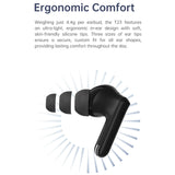 Black Shark T23 Wireless Earphones Bluetooth 5.4 TWS Earbuds 40h Playback ENC Call Smart Touch Control Hi-Fi Audio Powerful Bass