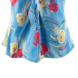 Deep V-neck Halter Neck Camisole For Women With Cross-tie Front Sexy Open Back Printed Design Perfect For Vacations Fashion AKE0