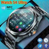 2025 New S4 Ultra Smart Watch Men Blood Oxygen Heart rate Compass Waterproof NFC GPS Tracking Bluetooth Call Sport Smartwatch
