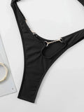 Cross Backless Extreme Micro Thong Female Swimwear One Piece Swimsuit Women Monokini High Cut Bathing Suit Swim Beach Bodysuit