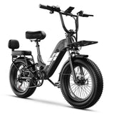 CYBERVELO EK12 1000W Electric Fat Tire Bike With Removable Battery