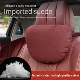 Top Quality Car Headrest Neck Support Seat For Maybach Design S Class Soft Universal Adjustable Car Neck Pillow Car Accessories