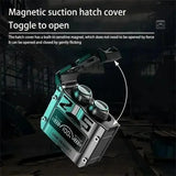 TWS M25 Wireless Headphones Earphones Bluetooth Touch Control Noise Reduction Stereo Waterproof Earbuds Headsets With Microphone
