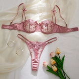 Valentine's Eve Light  Danube Group Ladies Sexy Lingerie Bra Women's Suit - the Temptation of a Seductive Night