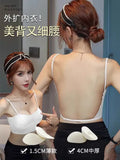 MOYISU Beach Backless Bralette | Summer Invisible Strapless Bra | Small Bust Enhancer & No Marks Breathable Anti-Exposure Design