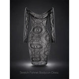 Women Sheer Mesh Long Sleeve Beach Cover Up, Sexy See-Through Fishnet Dress, Solid Bodycon  For Summer Beach Party