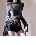Ins Style Bikini Swimsuit Split Three Piece Set Sexy Belly Covering Slimming Hot Spring Swimsuit