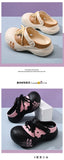 2026 New DIY Lace-up Fashion Clogs For Women Platform Slippers Thick Sole Summer Shoes Female Street Sandals Home Beach Slides