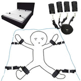 Cosplay Sex Leather Bondage Kit BDSM Restraints Fetish Erotic Sex Toys Couples Women Bandage Slave Collars  Handcuffs Adult Game