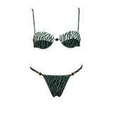 Floral 3Pcs Bikinis Sexy Women Swimsuits Female Push Up Swimwear Micro Bikini Set Bathingsuit Swim Suit Beachwear Print Biquini