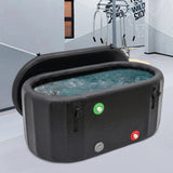 Inflatable Ice Bath For Athletes 370L With Pump Repair Kit