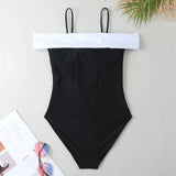 2026 Strappy Swimsuit One Piece & Swim Dress Sexy Black Swimwear Women Bathing Swimming Swim Suit Padded Beachwear Summer