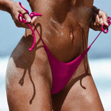 Women Bikini Mini Micro Sexy Swimwear Brazil Butt Girls Sex Feminine Bikinis Lace-Up Sports Shorts Brazilian Thong Swim Shorts