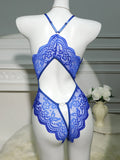 For Women 18 Hot Erotic Underwear Open Crotch Transparent Sexy Costume Lace Open Crotch Lingerie Set Crotchless Bodysuit