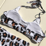 Bandage Bikini Sport Swimwear Women Swimsuit High Waist Bikini Set Push Up Maillot De Bain Femme Beachwear 2026 Bathing Suit