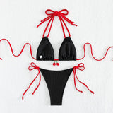 Strawberry Designer Bikini Female Swimsuit Women Thong Swimwear Two Pieces Bikini Set Brazilian Bather Bathing Suit Swim Wear