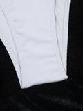 2026 Ring Linked Bikini Solid Bandage Swimwear Female Sexy Swimsuit Women Bathers Bathing Swimming Swim Suit Beachwear