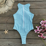 Sexy One Piece Women Swimsuit Sport Style Surf Wear Swimwear Lady Monikini Mujer Bathing Suit Bodysuit Padded 2025