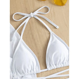 S - XL With Tassel Skirt Long Sleeve Bikini Women Swimwear Female Swimsuit Four-pieces Bikini set Bather Bathing Suit Swim V7060
