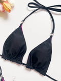 RUOTONSEPT 2026 New Sexy Women's Swimsuit Solid Bandage Bikinis Set Two-piece Triangle Swimwear Bathing Suit Brazilian Biquinis