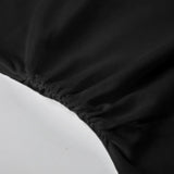 Korean Style Solid Color Women's Top Casual Slash neck Crop Top Fahionable Slim Fit White Tee Lady Summer Night Out Dress up