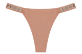 New Women's Smooth Low Waist Sexy Panties Women Thongs Rhinestones Letter Diamonds G-string Sports Thong Briefs T-back Shiny