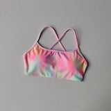Women's Sexy Cross Backless Yoga Sports Bra Quick Drying Skin Friendly Nude Fitness Bra for Active Wear