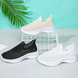 2026 New Women's Summer Breathable Mesh Flat Shoes Women's Shoes Casual Sneakers Shoes,