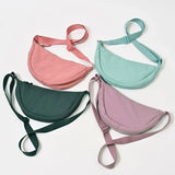 Nylon Hobos Women's Shoulder Dumpling Bag Large Capacity Travel Crossbody Half Moon Bags Outdoor Phone Pouch Handbags Wholesale