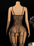Crotchless Bodysuits Pornographic Bodystocking For Sex Bold Body Suit Super Hot Open Bra Erotic Costumes Sexy Fishnet Lingerie