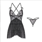 Hot Nightie For Ladies See Through Sleepwear Sexy Pajamas Floral Mesh Nightgowns Outfit Sexy Lace Night Dress Lingerie