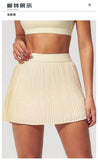 Golf Tennis Skirts with Pocket Women Gym Running Pleated Skorts Outdoor Sports Fitness Slim Shorts High Waist Yoga Golf Skirt