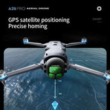 Lenovo A26 Pro FPV HD Drone  4K Triple Camera Brushless Motor Obstacle Avoidance Foldable RC Quadcopter Drone for Adults Kids