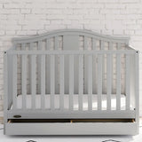 Graco Solano 4-In-1 Convertible Crib With Drawer For Nursery
