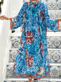 13 Colors Printed With Belt Crochet Knitted Tunic Beach Cover Up Cover-ups Beach Dress Beach Wear Beachwear Female Women K7201