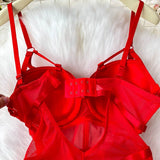 MOYISU Women's Sexy Summer Bodysuit Halter See Through Mesh Lingerie Push Up Pads Euro Style Boho Chic Shapewear Hot Item AU Hot