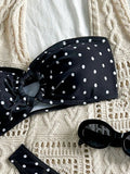 XS - L Polka Dot Bandeau Bikini Women Swimwear Female Swimsuit Two-pieces Bikini Set Brazilian Bather Bathing Suit Swim Lady
