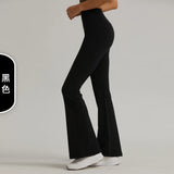No size yoga bell-bottoms, high-waisted butt-lifting yoga clothes, fitness one-size-fits-all yoga pants