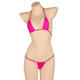 DEKA Transparent Micro Bikini Set for Women Thong Underwear G-String Bra Mini Swimsuit Brazilian Swimwear Sleepwear New S