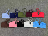 New Summer Sexy Sports Bra Workout Brasier Running Breathable Fitness Underwear Female Quick-Dry Yoga Clothes Gym Top Woman