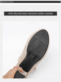 2026 Plus Size 43 Elegant Black Ankle Strap Platform Pumps Sexy Spike High Heels Shoes Women Classic Apricot Office Lady Shoes