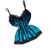 Summer Velvet Pyjamas Set for Women Sleepwear Sleeveless Straps Nightwear Lace Trim Cami Top and Shorts Sets Sexy Lingerie