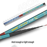 Telescopic Carbon Fiber Fishing Rod Rotating Carp Feeder Travel