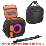 For JBL Partybox Encore Essential 2 Padded Speaker Protective Cover Shockproof Double-Sided Speaker Storage Bag Encore Essential