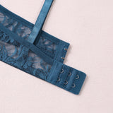 2 Pcs Sexy Womens Lace Bra Underwire BH Hollow Out Perspective Underwear Lingerie BH Tops Plus Size Brassiere B C D E Cup