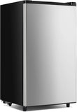 Mini Fridge With Freezer For Office Or Dorm Adjustable Thermostat